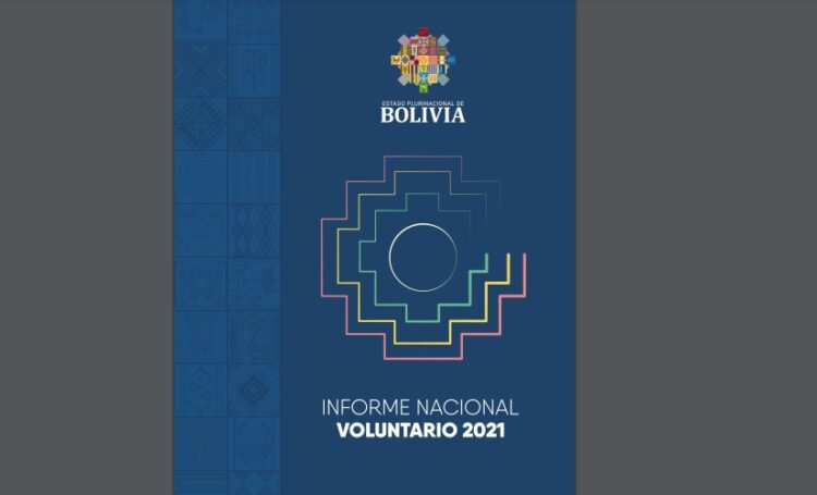 Bolivia presentó el 1er. Informe Nacional Voluntario de cumplimiento de los ODS