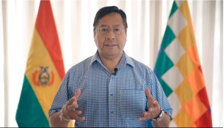 El Presidente Luis Arce Catacora dice que Bolivia se suma a la convocatoria de la ONU en línea con la Agenda 2030