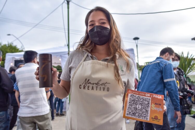 En Market Creativo, BancoSol impulsó  la reactivación de emprendimientos bolivianos