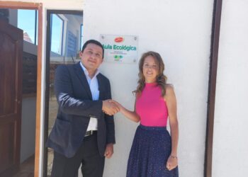 Extend Verde inaugura aula ecológica en Achocalla