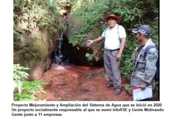 12 empresas suman esfuerzos para llevar agua a más familias de Itakise-Camiri 