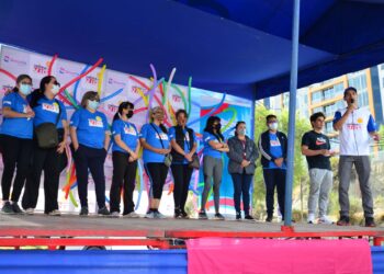 Campaña “Caminando por la Vida” a favor de niñas y niños con cáncer congregó a más de 500 personas en La Paz