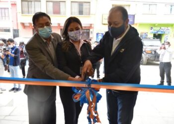 BancoSol estrena moderno edificio en la ciudad de Viacha-La Paz
