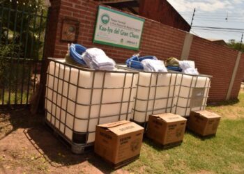 PNUD y Fundación UNIFRANZ donan equipos claves para la lucha contra los incendios forestales