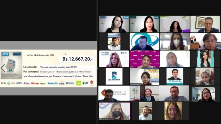 infoRSE, Gente Motivando Gente y 12 empresas entregan Bs 12.667,20 para contribuir a acceso a agua a la comunidad guaraní de Itakise