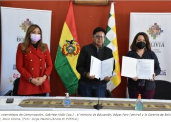 Relanzan Educa Bolivia, el programa de teleeducación para clases a distancia 