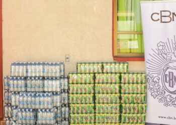 CBN dona agua embotellada y Maltín a damnificados por las riadas en Entre Ríos