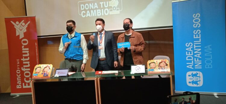 Banco Pyme Ecofuturo y Aldeas Infantiles SOS lanzan la campaña “Dona tu Cambio” en favor de niñas y niños en situación de riesgo social
