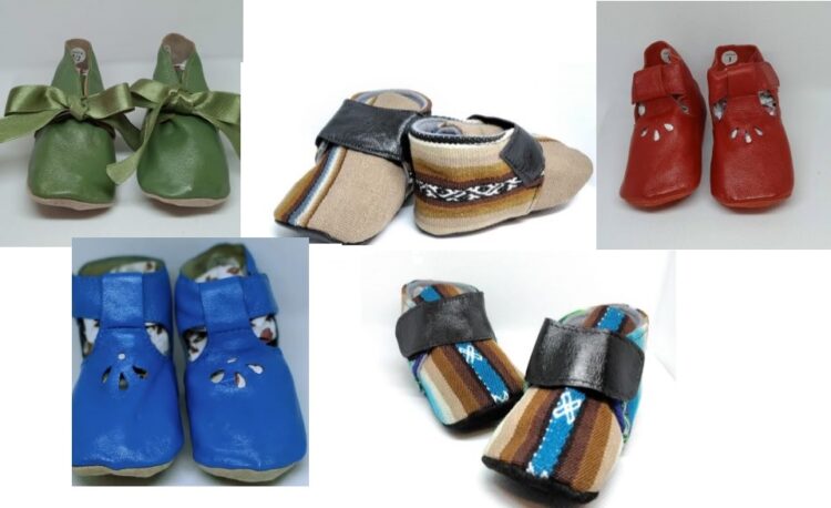 «Elizabeth Renjel Retamozo, emprendedora que apuesta al cuero de oveja y al aguayo para la manufactura de zapatos para bebés»