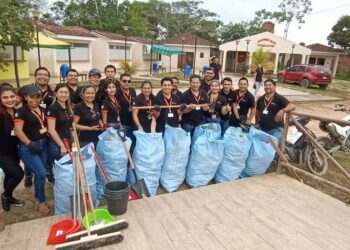 Ecofuturo llevó adelante su campaña «Ecolimpieza» en Beni