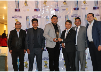 Itacamba Cemento S.A. recibe reconocimiento a la “Excelencia Empresarial” Paul Harris