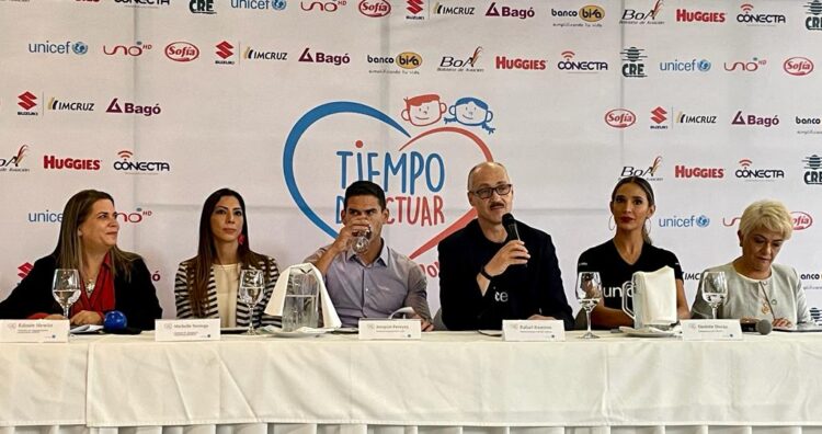 UNICEF con el apoyo de empresas aliadas inicio la tercera versión de su teletón Tiempo de Actuar» por la niñez