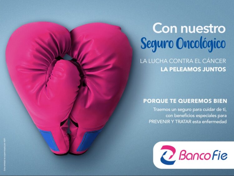 Banco FIE lanza un “Seguro Oncológico”, como una acción que promueve la inclusión social