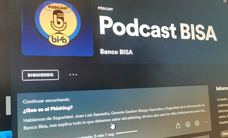 El BISA habla de seguridad con sus clientes y  divulga consejos para enfrentar cinco amenazas