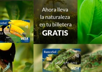 BancoSol renueva compromiso con la protección de la biodiversidad invita a renovar tarjetas de crédito con temáticas de flora y fauna