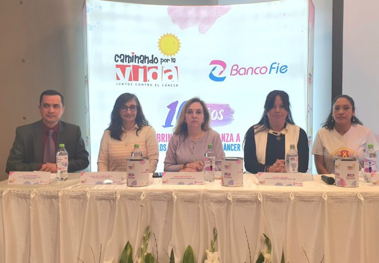 Campaña Caminando por la Vida lleva adelante su décima versión a favor de las niñas y niños con cáncer a nivel nacional