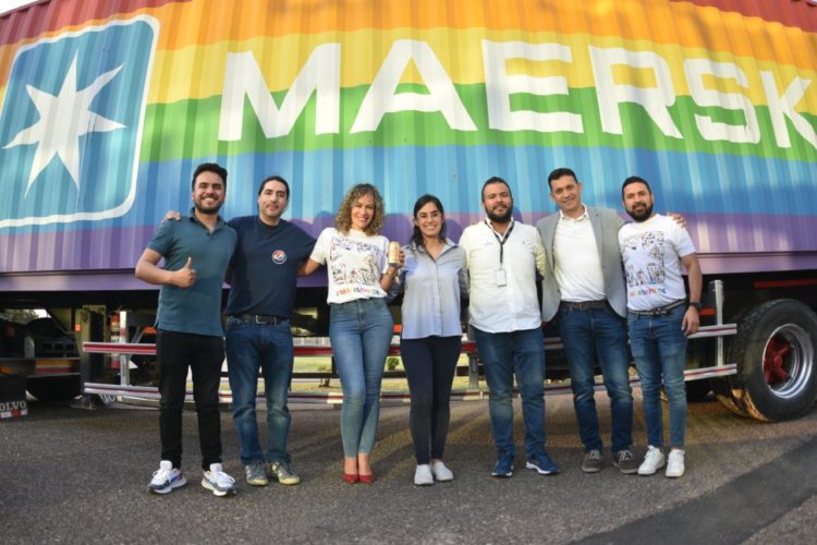 CBN forma parte de la gira mundial de contenedores arcoíris que promueven la diversidad y la inclusión