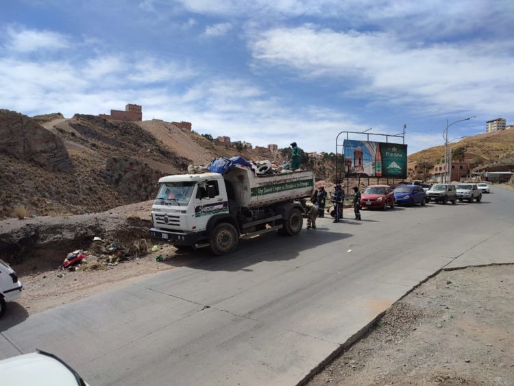 Ecofuturo revitaliza la avenida panamericana de Potosí
