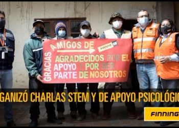 Finning Bolivia inauguró las mejoras realizadas al “Centro Solidaridad Vida”, gracias a los fondos concursables “Manos A La Obra”