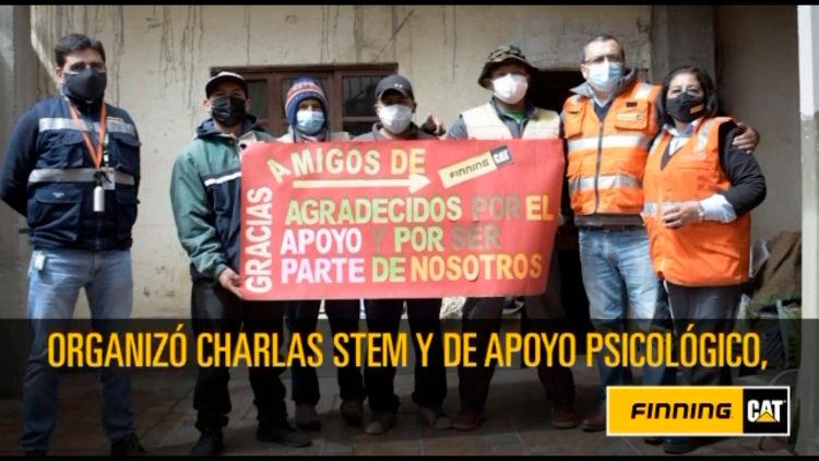 Finning Bolivia inauguró las mejoras realizadas al “Centro Solidaridad Vida”, gracias a los fondos concursables “Manos A La Obra”