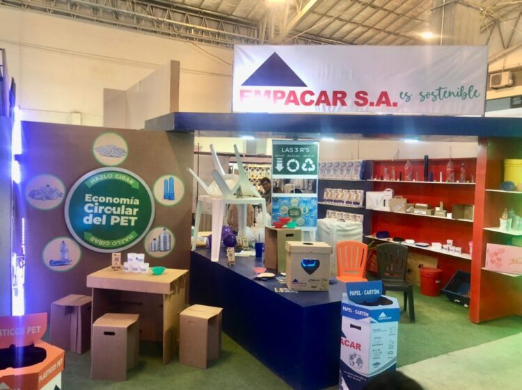 Empacar marca presencia en la FIPAZ con el reciclaje y la economía circular