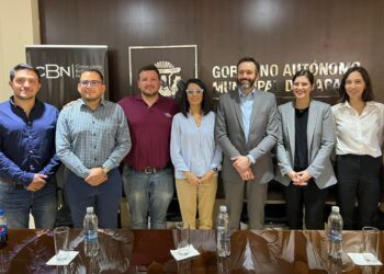 CBN y el GAMS firman un convenio para la donación de 2 sistemas biológicos naturales para las unidades educativas Larati y Pampilla