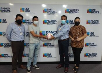 Banco Unión premió a sus clientes a nivel nacional con 260 balones Al Rilha del Mundial Qatar 2022