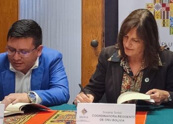 Bolivia y ONU firman marco de complementariedad para trabajo conjunto 2023-2027