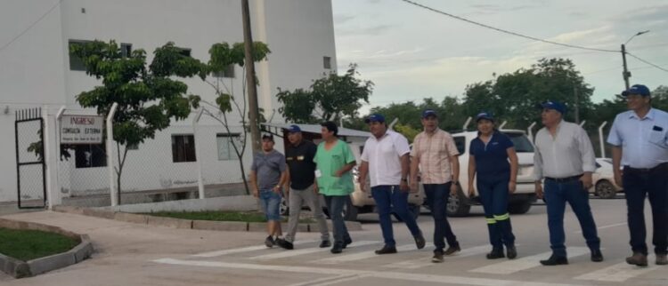 Accesos al Hospital San Juan de Dios son pavimentados con apoyo de Itacamba Cemento