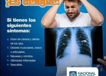 Con mensajes educativos y de prevención, Nacional Seguros contribuye a la lucha contra el dengue en Santa Cruz