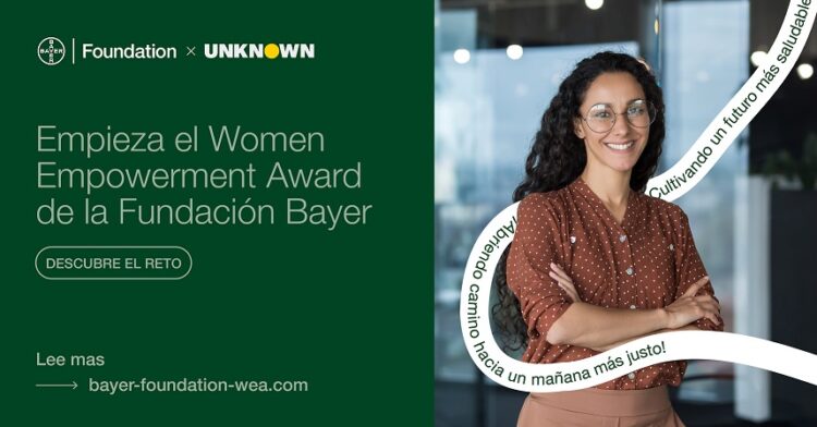 Bayer invita a mujeres emprendedoras a participar  en el concurso ‘women empowerment award’