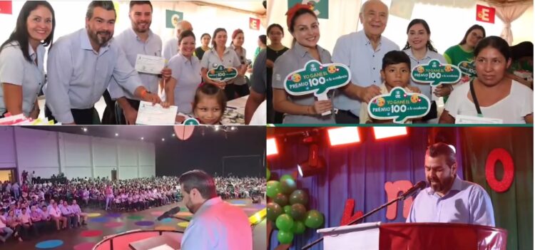 Premio 100 a la Excelencia: CRE R.L.  entregó premios a 5.000 escolares sobresalientes