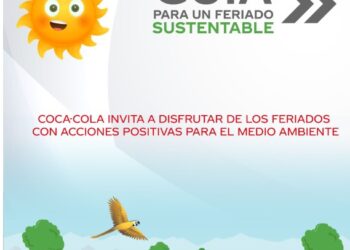 Coca-Cola invita a disfrutar de los feriados con acciones positivas para el medio ambiente