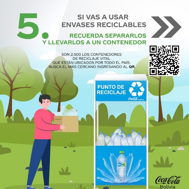 Coca-Cola invita a disfrutar de los feriados con acciones positivas para el medio ambiente