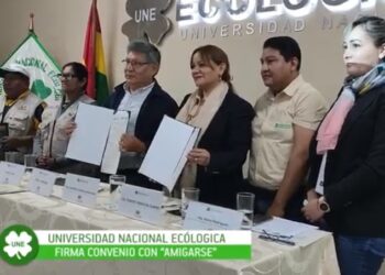 AMIGARSE y la Universidad Nacional Ecológica suscriben convenio para promover el reciclaje