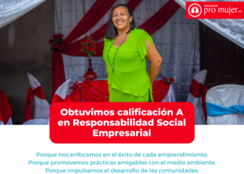 Pro Mujer obtiene calificación A en RSE