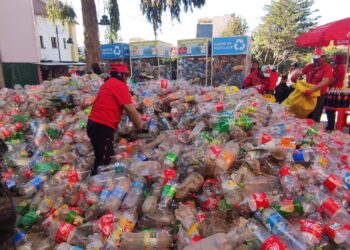 En 8 ciudades del país: Coca-Cola recupera 11,8 toneladas de botellas plásticas mediante el intercambio PET por Retornables