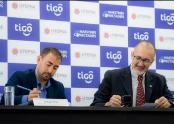 Tigo en alianza con Utepsa impulsan las habilidades digitales de docentes del país