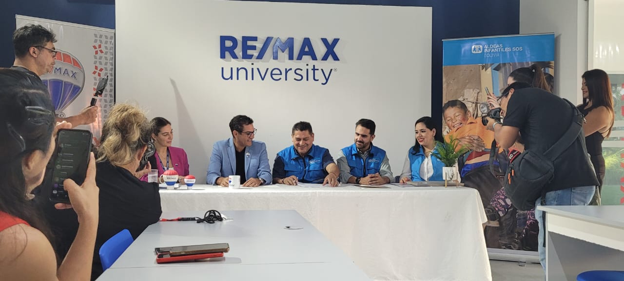 RE/MAX Bolivia y Aldeas Infantiles SOS Bolivia se unen en una alianza para brindar apoyo a familias en situación de vulnerabilidad