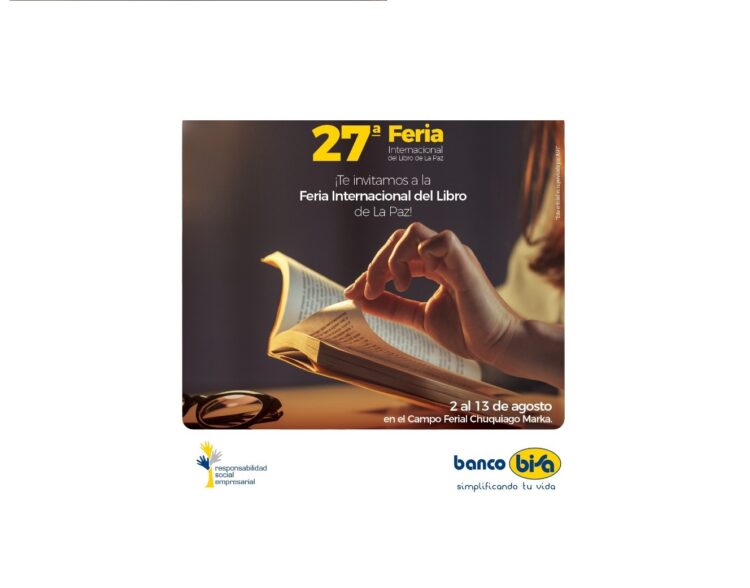 Banco BISA renueva su compromiso por décimo sexto año con la Feria del Libro