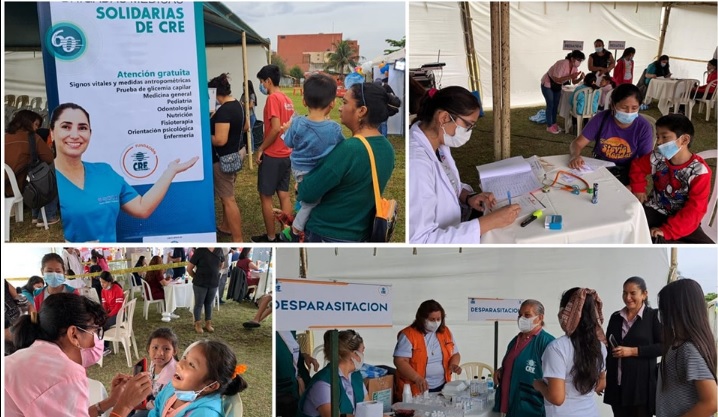 #CRE brindó más de 1.800 prestaciones médicas gratuitas en la Pampa de la Isla