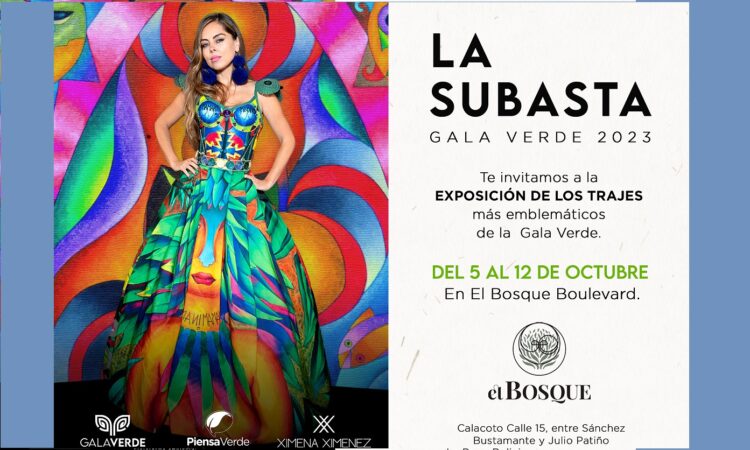 Plataforma Piensa Verde subasta 40 trajes de diseñador a favor de los jaguares del Gran Paisaje Chaco Pantanal