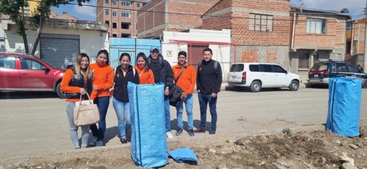 Ecofuturo Realiza sus Campañas de Limpieza y Forestación en Oruro
