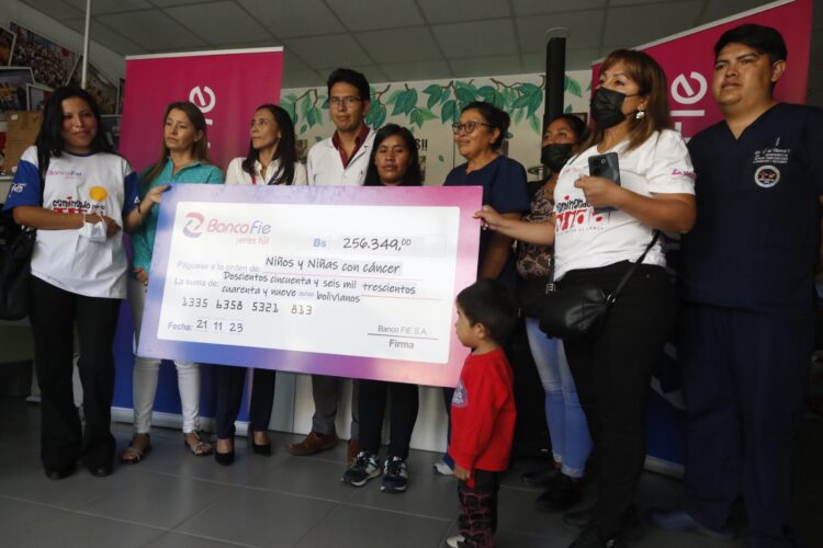 Campaña “Caminando por la Vida” recaudó más de un millón setecientos mil bolivianos para la atención de niñas y niños con cáncer