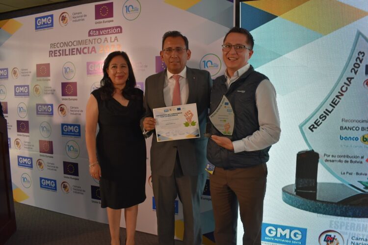BANCO BISA recibe RECONOCIMIENTO A LA RESILIENCIA 2023