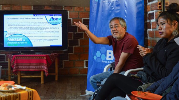 El BDP y Wayna Tambo promovieron emprendimientos sostenibles liderados por mujeres y jóvenes