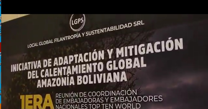 Gerente general de #CRE integra un grupo de 18 líderes que firmaron un convenio de protección a la amazonía boliviana