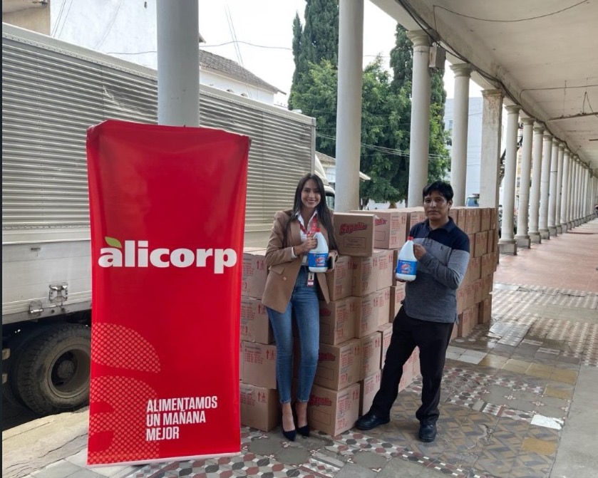 Alicorp hace donaciones a hospitales de Cochabamba y Sucre