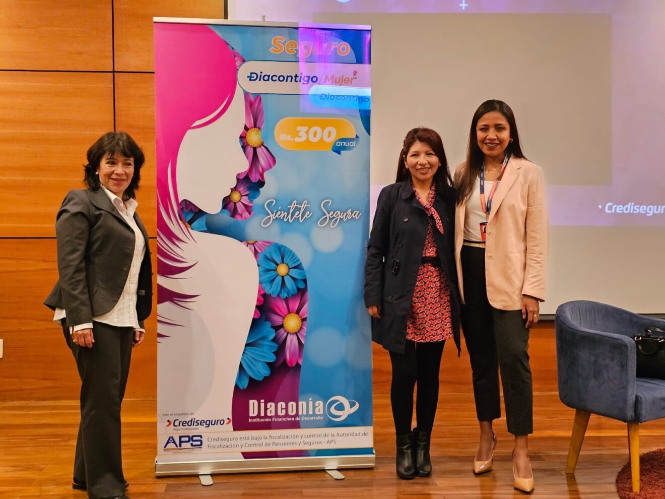 Diacontigo Mujer, Crediseguro y Diaconía lanzan el seguro médico anual con visión de género por Bs 300