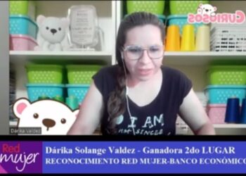 Dárika Valdez  gana 2do LUGAR del RECONOCIMIENTO RED MUJER de Banco Económico